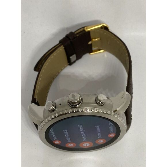 Fossil Gen 3 Authentic Genuine Smart Watch Custom Band FTW4000 LT153 - Picture 8 of 12